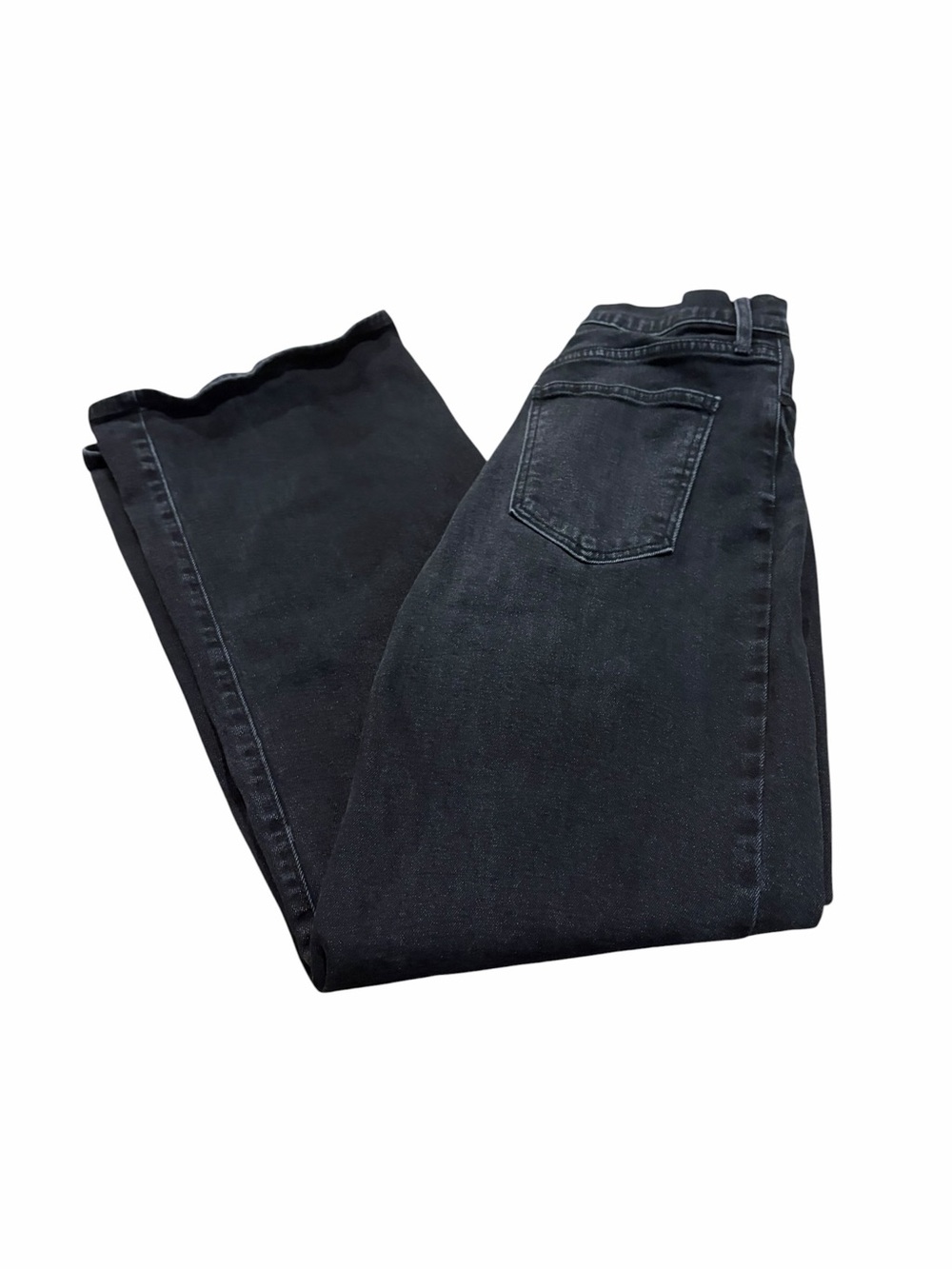 JUST BLACK black wide leg jeans